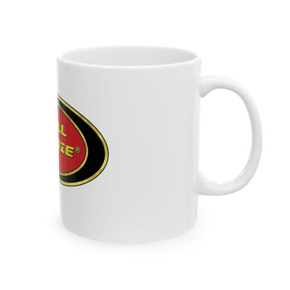 Grill Hoodie Ceramic Mug – Retro BBQ Logo Coffee Cup (11oz &amp; 15oz)